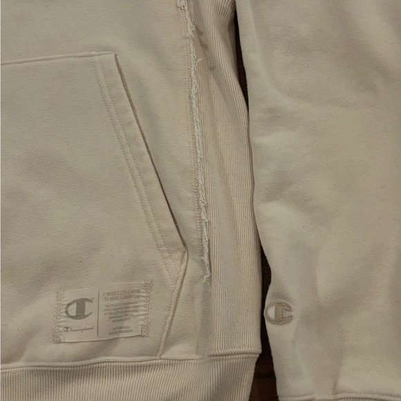 Champion ‘Natural State’ Reverse Weave Hooded Sweatshirt - Picture 6 of 6